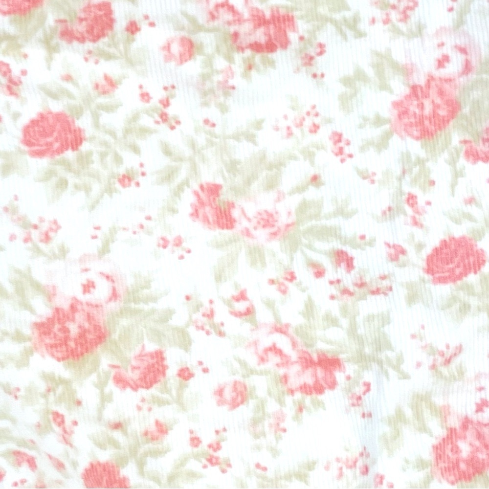 Vintage Ralph Lauren Velour Coverall Girls Medium Floral All-in-One Romper Fall - Picture 3 of 5